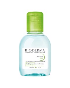 Мицеллярная вода очищающая для жирной и проблемной кожи лица Sebium 100 0 Bioderma