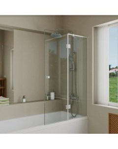 Шторка для ванны 90 см Matrix DG1109001 прозрачное D&k