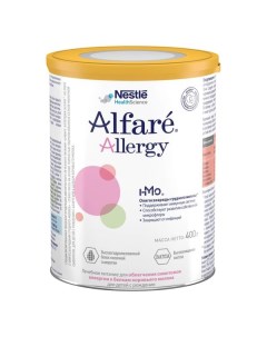 Смесь сухая на основе белковой молочной сыворотки с олигосахаридами грудного молока 0 Allergy Alfare Nestle