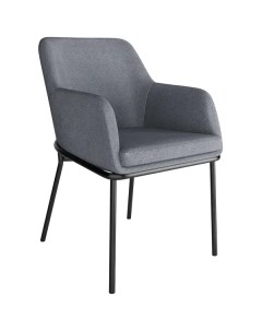 Кресло Бони 62x80x50 см цвет темно серый Без бренда