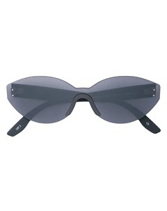 Yeezy овальные солнцезащитные очки один размер серый Yeezy