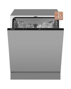 Встраиваемая посудомоечная машина BDW 6136 D Info Led полноразмерная ширина 59 8см полновстраиваемая Weissgauff