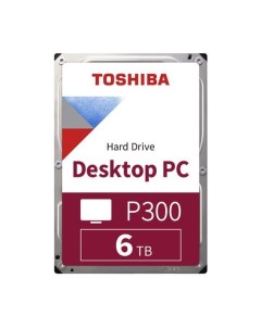 Жесткий диск P300 HDWD260UZSVA 6ТБ HDD SATA III 3 5 Toshiba