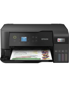 МФУ струйный EcoTank L3560 цветная печать A4 цвет черный Epson