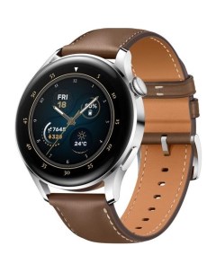 Смарт часы Watch 3 Galileo L21E 1 43 серебристый коричневый Huawei