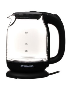 Чайник электрический SKG1311 2200Вт черный и серебристый Starwind