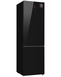 Холодильник WRK 2000 Total NoFrost Inverter Black Glass Weissgauff