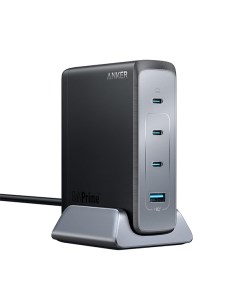 Сетевое зарядное устройство Prime GaN USB Type C 1x USB Type A 3 Type C 3 А черный Anker