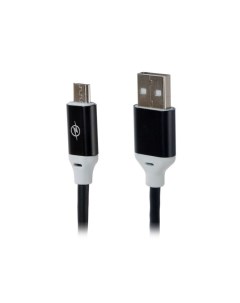 Кабель USB micro USB USB 1 м черный Nobrand
