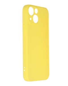 Чехол для Apple iPhone 13 mini Liquid Silicone Yellow PCLS 0068 YW Péro