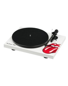 Проигрыватель виниловых пластинок Debut III The Rolling Stones OM10 White Pro-ject