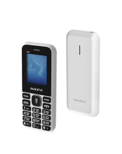 Мобильный телефон C30 White Maxvi