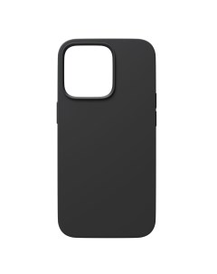 Чехол для iPhone 14 черный с тканевой подкладкой Red line
