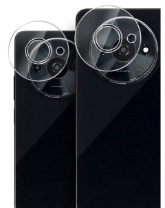 Защитное стекло на камеру Xiaomi Redmi A3 гибридное прозрачное Brozo