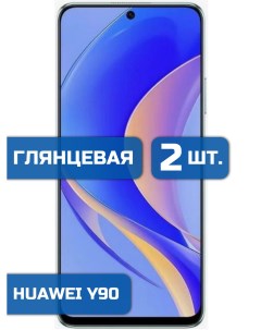 Защитная гидрогелевая пленка на экран телефона Huawei Y90 2 шт Mietubl