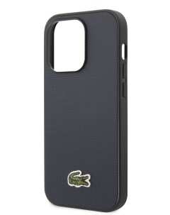 Чехол для iPhone 14 Pro Max с MagSafe Iconic logo Hard Navy Lacoste