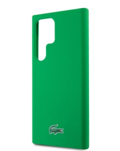 Чехол для Galaxy S23 Ultra Croc Logo Hard Green Lacoste