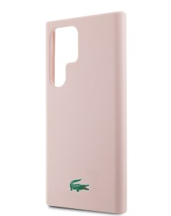 Чехол для Galaxy S23 Ultra Croc Logo Hard Light Pink Lacoste