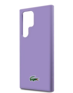 Чехол для Galaxy S23 Ultra Croc Logo Hard Parme Lacoste