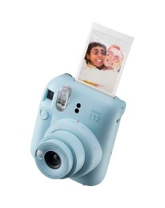 Фотоаппарат моментальной печати INSTAX Mini 12 картридж на 10 снимков синий Fujifilm