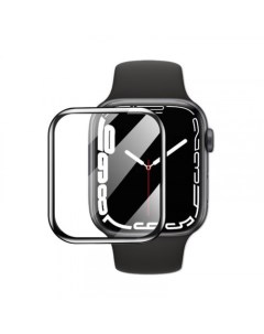 Защитное стекло HOFI Hybrid PRO для Apple Watch Series 7 41mm Black Nobrand