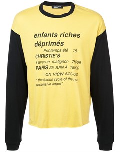 Enfants riches deprimes футболка с длинными рукавами с принтом vicious cycle Enfants riches déprimés