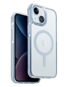 Чехол для iPhone 15 Plus с MagSafe Combat AF Ice Blue Uniq