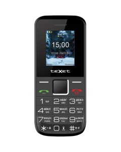 Мобильный телефон TM 206 TM 206 Black Texet