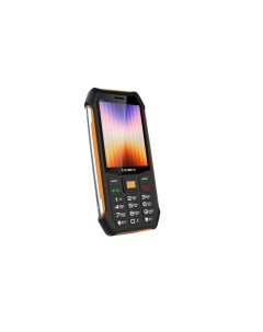 Мобильный телефон TM D412 Black Orange Texet