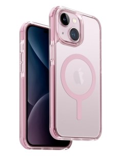 Чехол для iPhone 15 Plus с MagSafe Combat AF Baby Pink Uniq