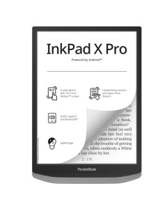 Электронная книга Ink Pad X Pro Mist Grey Pocketbook