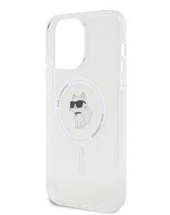 Чехол для iPhone 13 Pro Max с MagSafe NFT Choupette Hard Transparent Karl lagerfeld