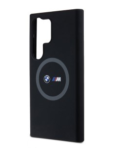 Чехол для Galaxy S24 Ultra с MagSafe M Collection Hard Black Bmw