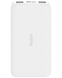 Внешний аккумулятор Xiaomi Power Bank 10000 мAч PB100LZM белый Redmi