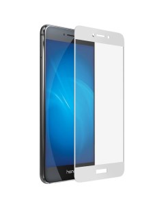 Защитное стекло на Honor 5X GR5 Mate 7 mini 3D Fiber белый X-case