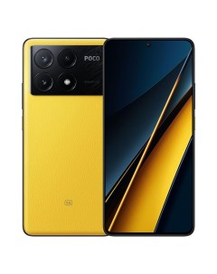 Смартфон X6 Pro 8 256GB Yellow 2311DRK49G Poco