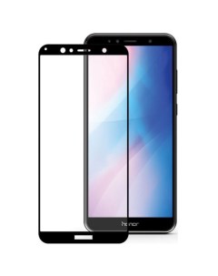 Защитное стекло на Huawei Y7 2018 Y7 Prime 2018 Y7 Pro 2018 3D черный X-case