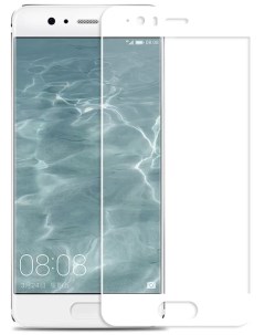 Защитное стекло на Huawei P10 Silk Screen 2 5D белый X-case