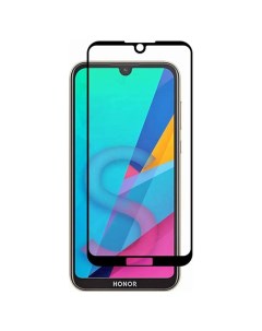 Защитное стекло на Honor 8S Y5 2019 Silk Screen 2 5D черный X-case