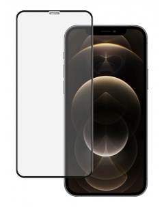 Защитное стекло для iPhone 12 12 Pro Full Screen Cover Glass 0 25мм Черное Ainy