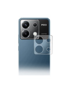 Стекло защитное гибридное для камеры Poco X6 Neo 2шт Krutoff