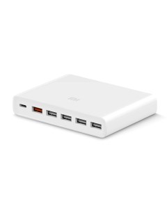 Сетевое зарядное устройство Super Fast Charger 5 USB 1 USB Type C CDQ06ZM white Xiaomi