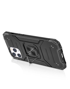Противоударный чехол Legion Case для iPhone 13 Pro Max черный Black panther
