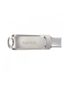 Флешка Ultra Dual Drive Luxe 32Gb Type C USB3 1 Silver 32 ГБ Silver Sandisk