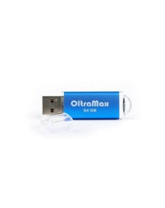 Флешка 64 64 Гб USB2 0 чт до 15 Мб с зап до 8 Мб с синяя Oltramax