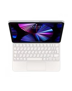 Беспроводная клавиатура Magic Keyboard для iPad Pro 11 3rd Air 4th RU белая Apple