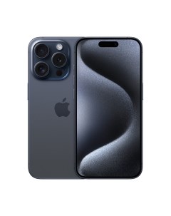 Смартфон iPhone 15 Pro 256 Гб nano SIM eSIM Blue Titanium Apple