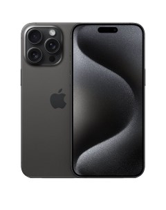 Смартфон iPhone 15 Pro Max 256 Гб nano SIM eSIM Black Titanium Apple