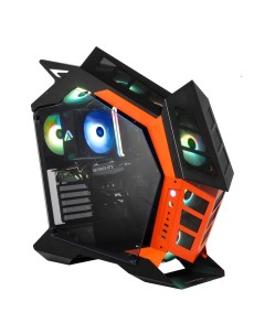 Настольный компьютер L GM17111 BB черный оранжевый Lyambda