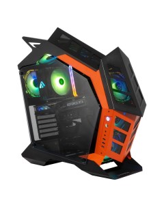 Настольный компьютер L GM17115 BB черный оранжевый Lyambda